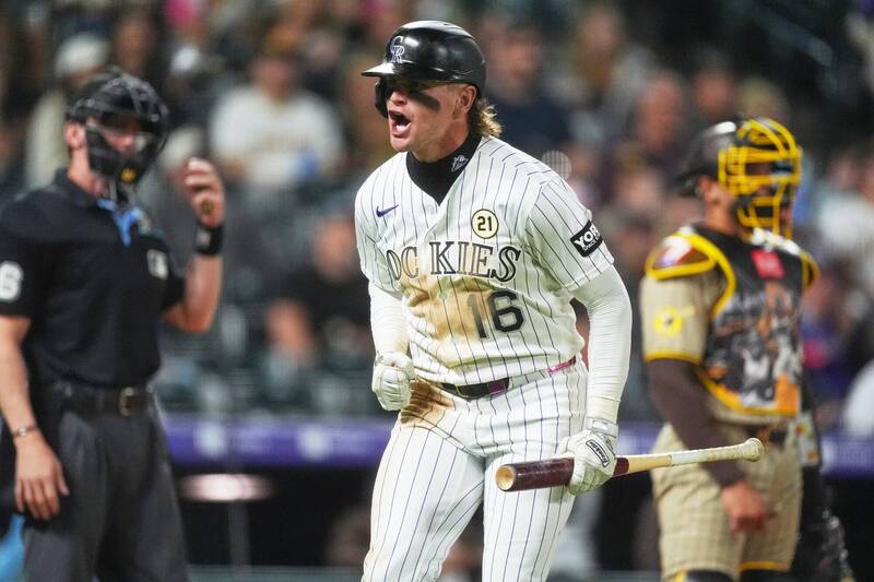 MLB》纏鬥13球後一棒定調 教士遭墊底洛磯逆轉、道奇分區封王M1