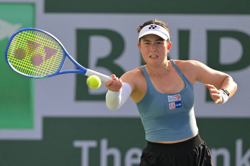 網球》葛藍喬安娜亞運暖身奏捷!新加坡勇奪WTA500會內首勝