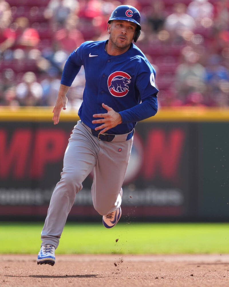 MLB》遭界外球K中噴血!小熊55億球星柏格曼臉部骨折 有望季後賽歸隊
