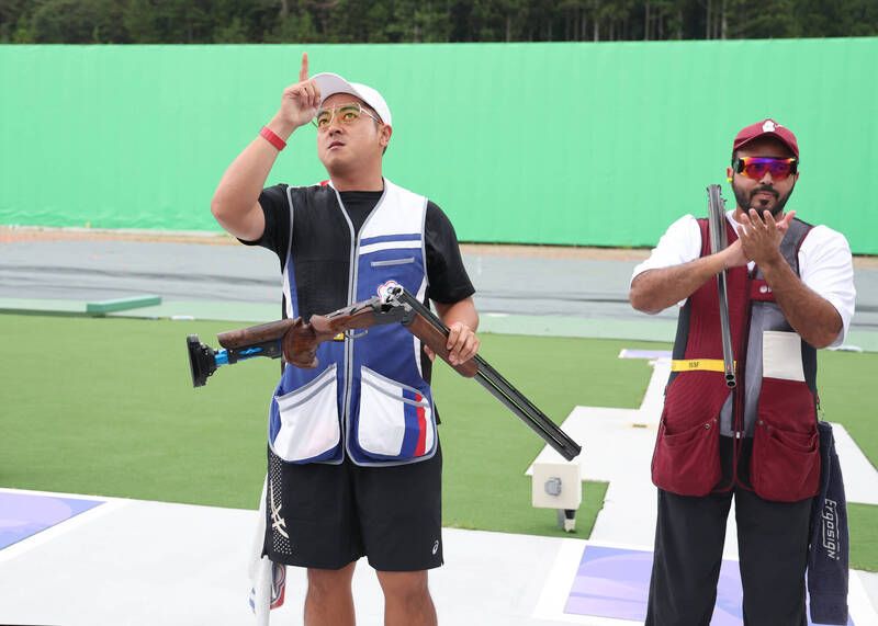 亞運前線》李孟遠比賽想起過世父親 奪銅後手指天空