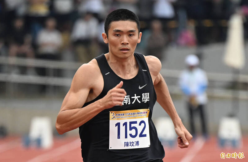 亞運前線》台灣快腿陳玟溥離100M決賽就差0.04秒 帶傷拚有失落也有開心