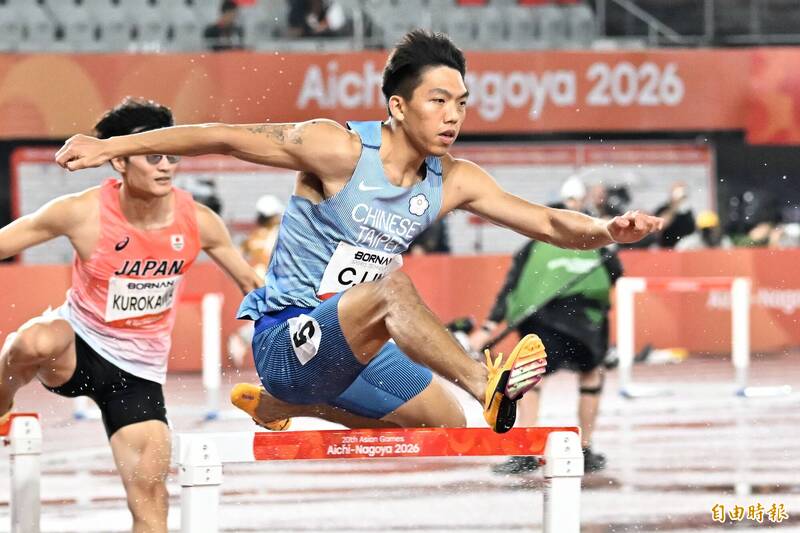 亞運前線》林仲威400M跨欄奪銅 隊史28年來首面!