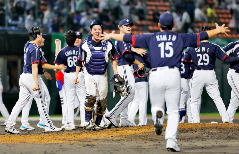 亞運》南韓射日成功 亞運棒球5連霸