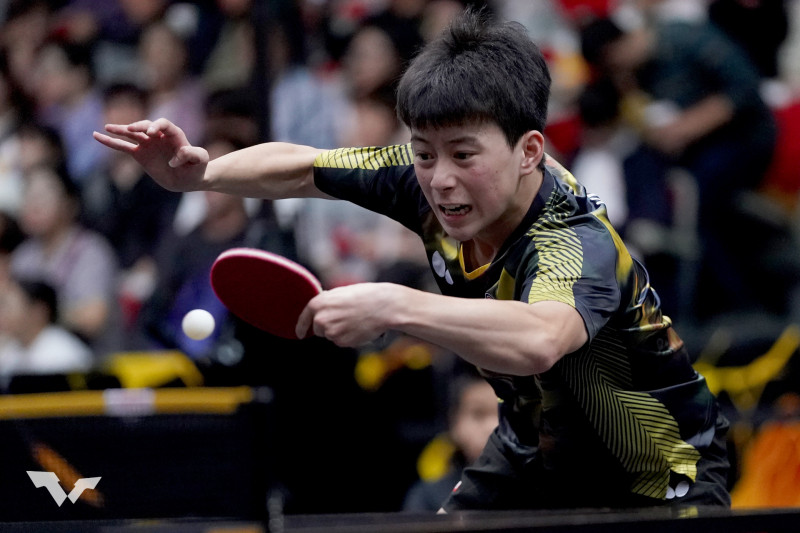 WTT大滿貫》17歲郭冠宏擊退梁靖崑 馮翊新直落三雙雙挺進16強