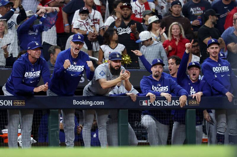 MLB季後賽》邁向3連霸!宇宙道奇一棒擊沉淘汰勇士 晉級國聯冠軍賽