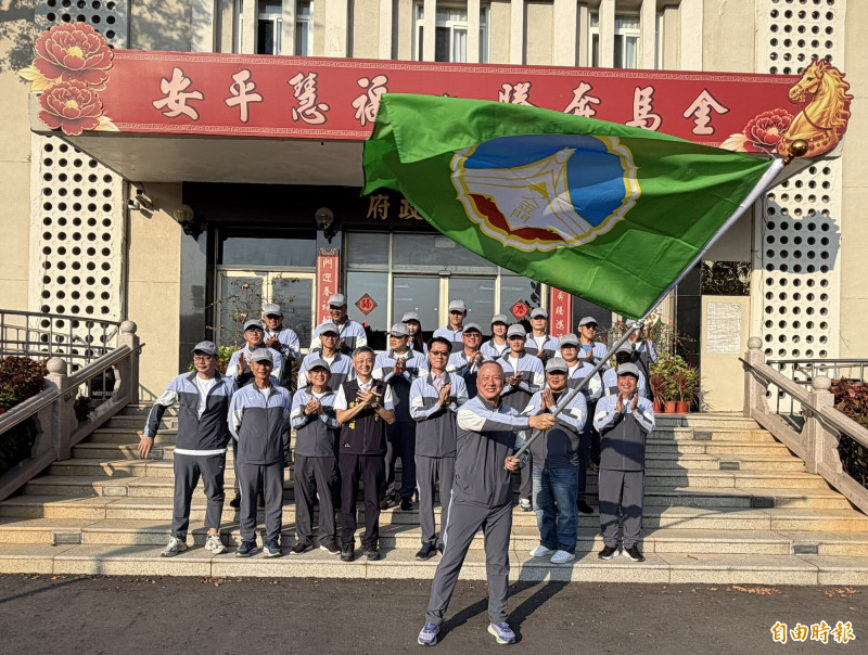 全民運動會代表隊授旗 金門戰隊挑戰十二項賽事