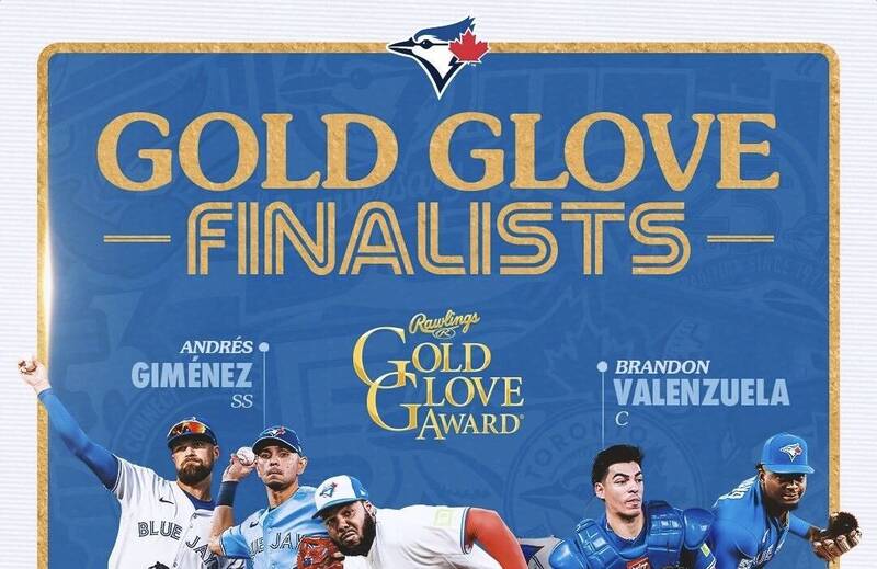 MLB》金手套決選名單出爐!藍鳥、小熊各5位入圍最多