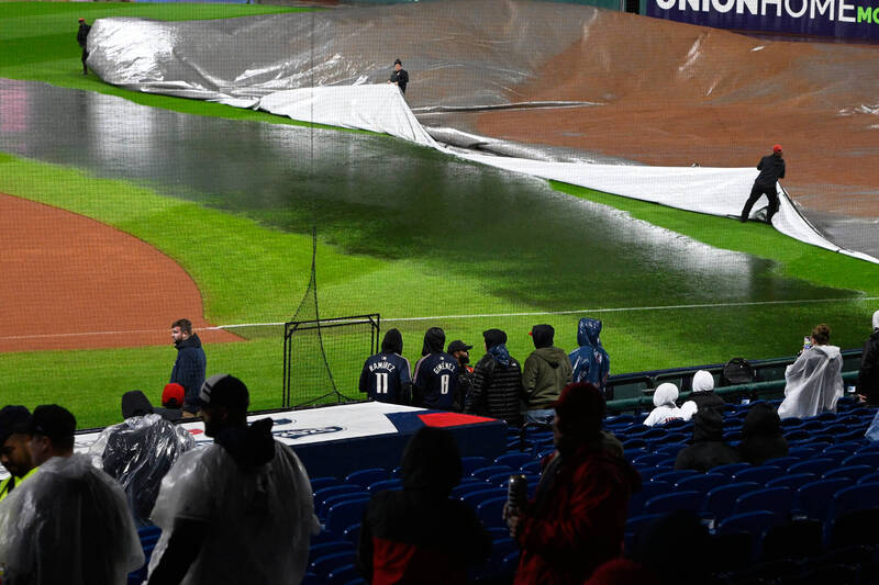 美聯冠軍賽》G4因雨延賽7年來首見! 系列賽恐沒有休息日