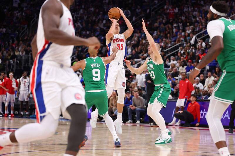 NBA》活塞22分超狂大逆轉寫神紀錄!主帥自豪:打出自己的球風