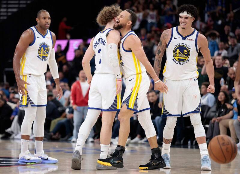 NBA》柯瑞無礙但勇士有新麻煩!35億新星缺席對湖人開幕戰中斷紀錄