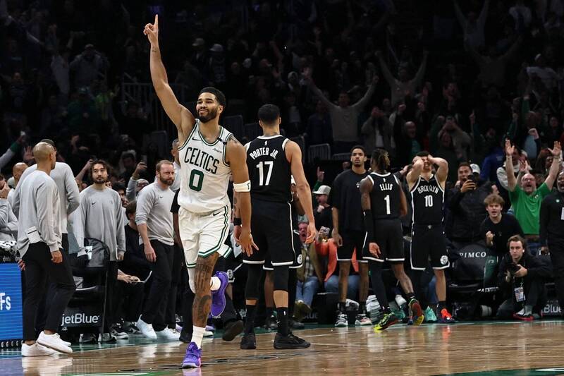 NBA》狂砍40分還絕殺對手!塔圖姆助塞爾提克險勝、籃網首勝再等等