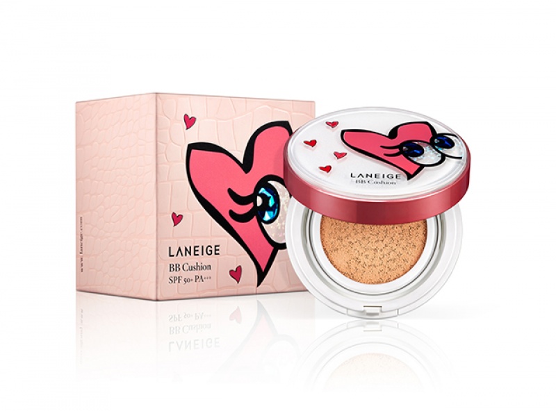 LANEIGE BB舒芙蕾水凝霜（鑽采淨白升級版）SPF50+、PA+++（PLAYNOMORE限定版）／1,350元