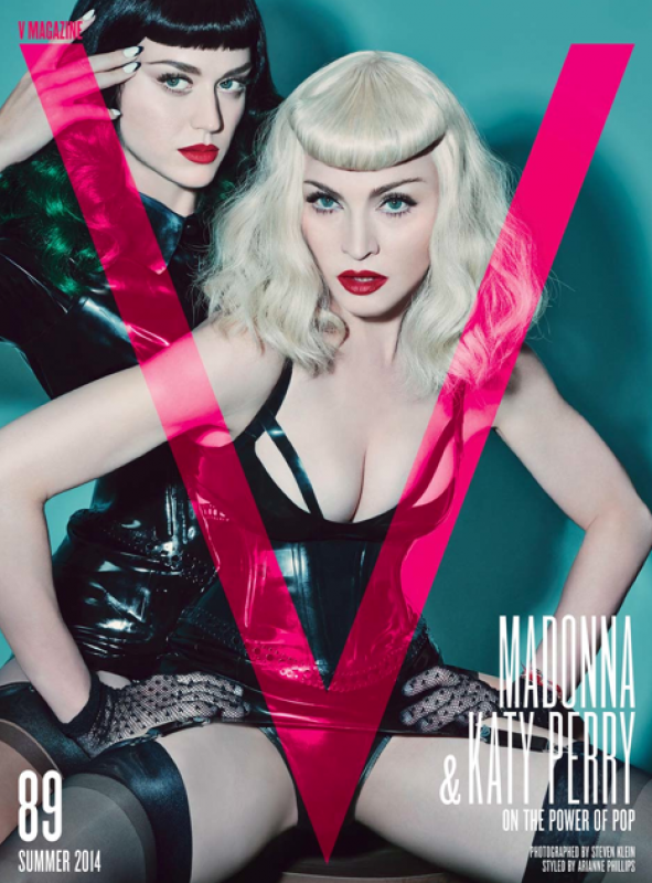 凱蒂‧佩芮（Katy Perry）與瑪丹娜（Madonna）