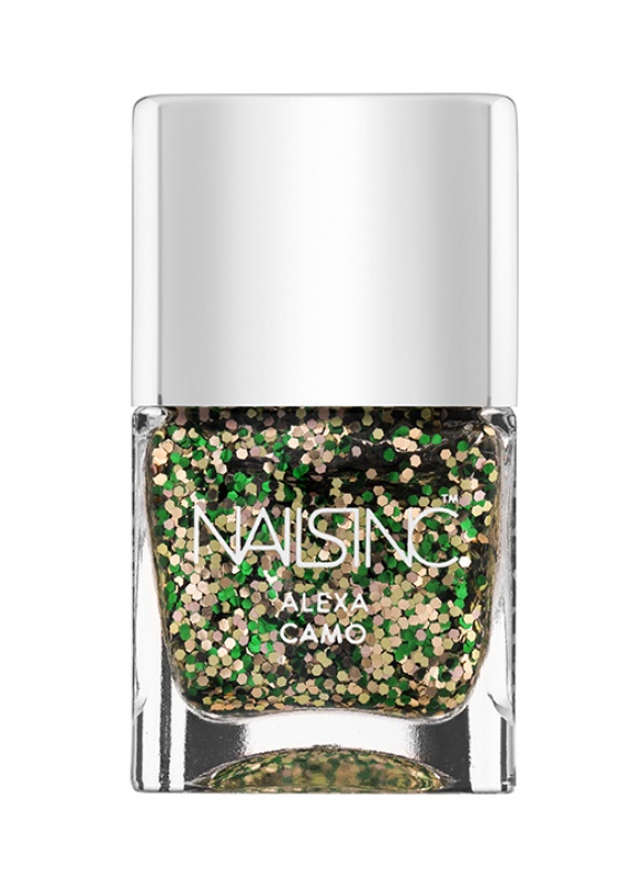 Nails Inc. x Alexa Chung指甲油（Alexa Camo Bottle）／790元