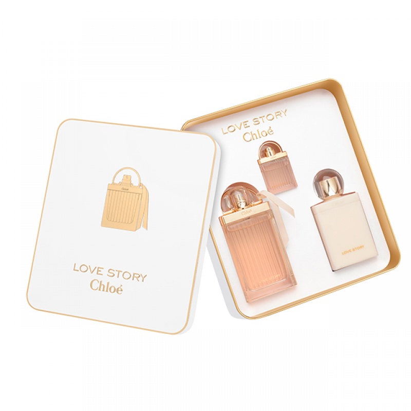 愛情故事女性淡香精金色聖誕禮盒2015／4,700元
內含淡香精、身體乳、隨身香氛
