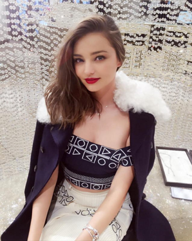 （圖片擷取自mirandakerr Instagram）