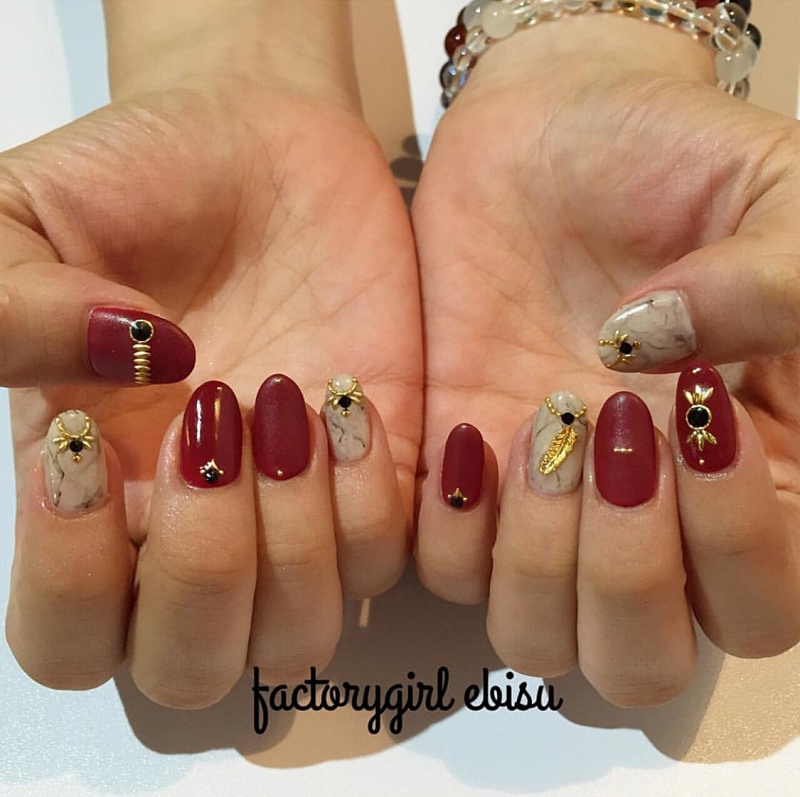 （圖片擷取自nailsalon_factorygirl Instagram）