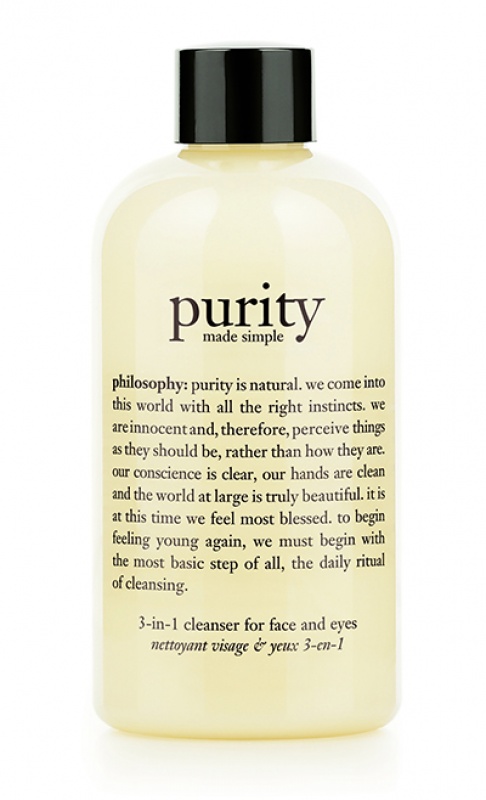 philosophy純淨清爽3合1洗面乳（90ml）／380元
3合1潔顏產品因兼具卸妝功能，富含多種植物精萃，可幫助鎮靜與舒緩肌膚，輕鬆享受全臉舒暢與純淨。