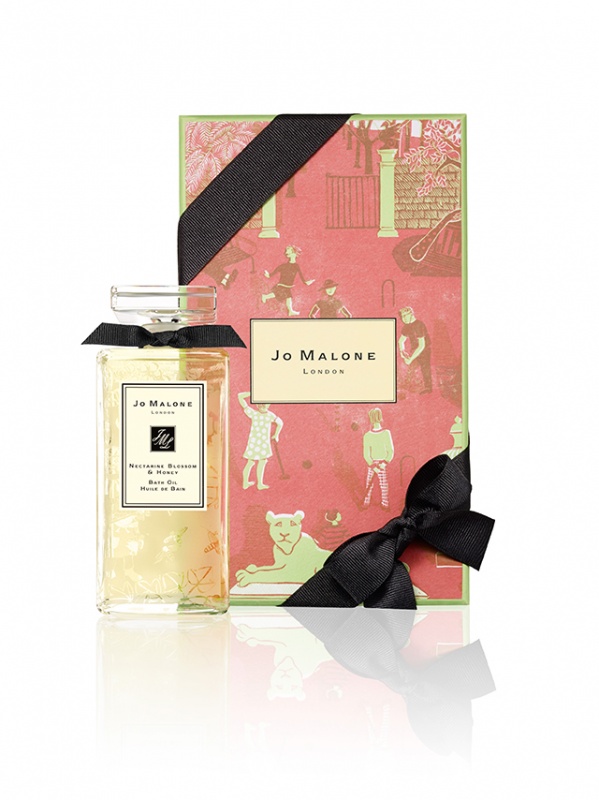 Jo Malone London杏桃花與蜂蜜浴油+禮盒（200ml）／3,400元