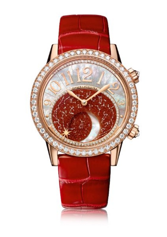積家 Rendez-Vous Moon約會系列月相腕錶（39毫米）／約1,620,000元