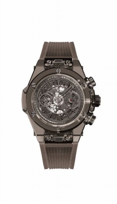 Hublot BIG BANG UNICO藍寶石黑水晶腕錶（101獨家）／2,080,000元