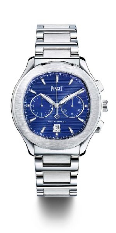 Piaget Polo S精鋼腕錶藍寶石水晶底蓋／467,000元