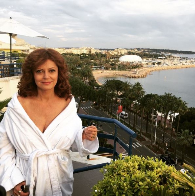 （圖片擷取自Susan Sarandon Instagram）