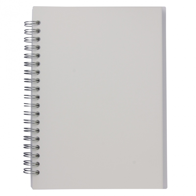 PP雙環筆記本(170→130，-24%)：紙張可360度折返的雙環設計，封面為堅固耐用的PP材質。