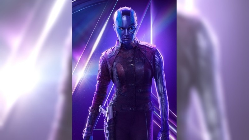 《復仇者3》藍藍女「涅布拉」真面目美翻！180cm女星大長腿