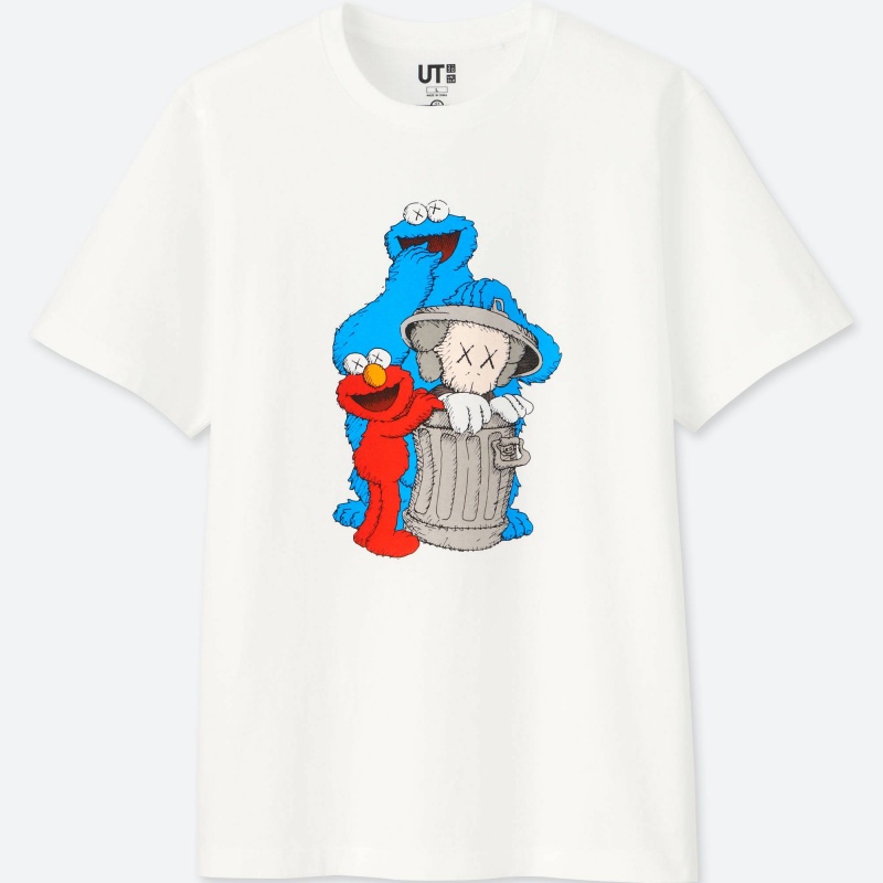 「KAWS x UNIQLO UT x Sesame Street芝麻街」全系列成人服飾單品圖