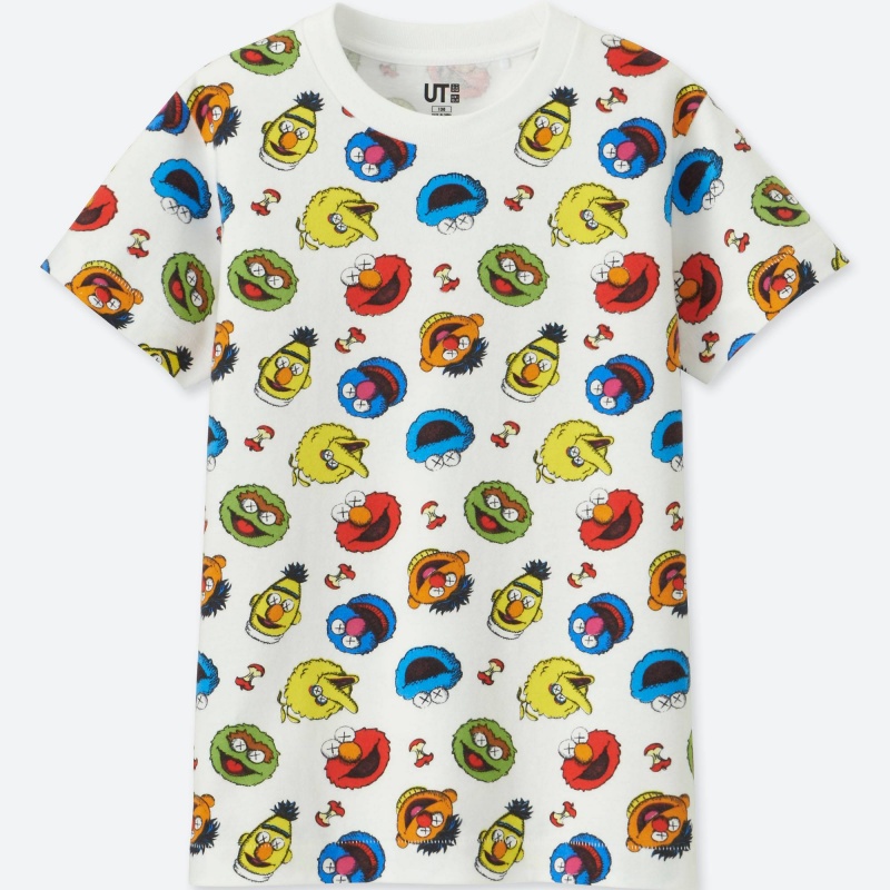 「KAWS x UNIQLO UT x Sesame Street芝麻街」全系列童裝單品圖