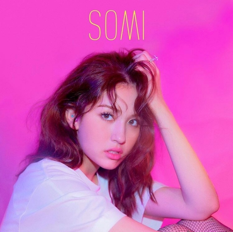 韓國女星Somi以個人歌手身份再度出道。（截自Somi IG）
