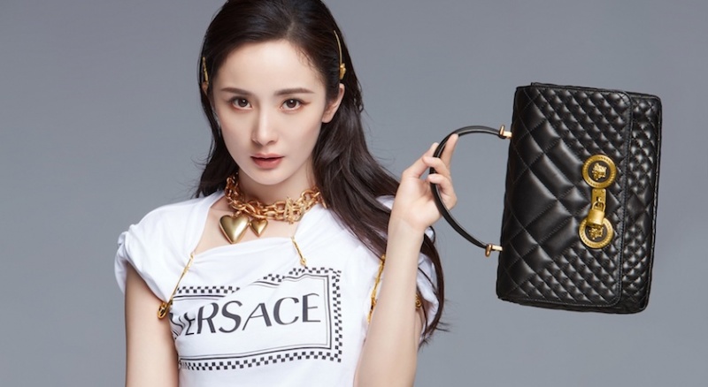 中國女星楊冪接下Versace品牌代言人。（品牌提供）