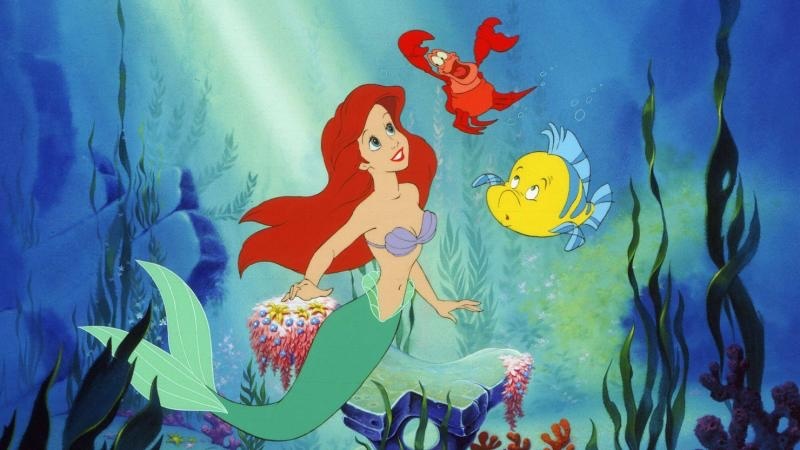 迪士尼的動畫作品《小美人魚》於1989年推出。（截自twitter）