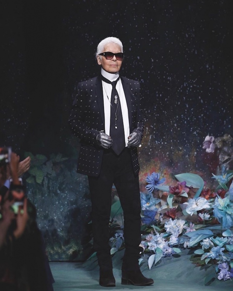 Fendi 2019秋冬男裝系列的「客座藝術家」正是老佛爺卡爾拉格斐。（品牌提供）