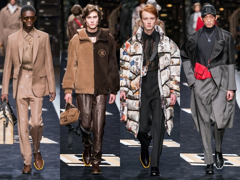 Fendi 2019秋冬男裝系列。（品牌提供）