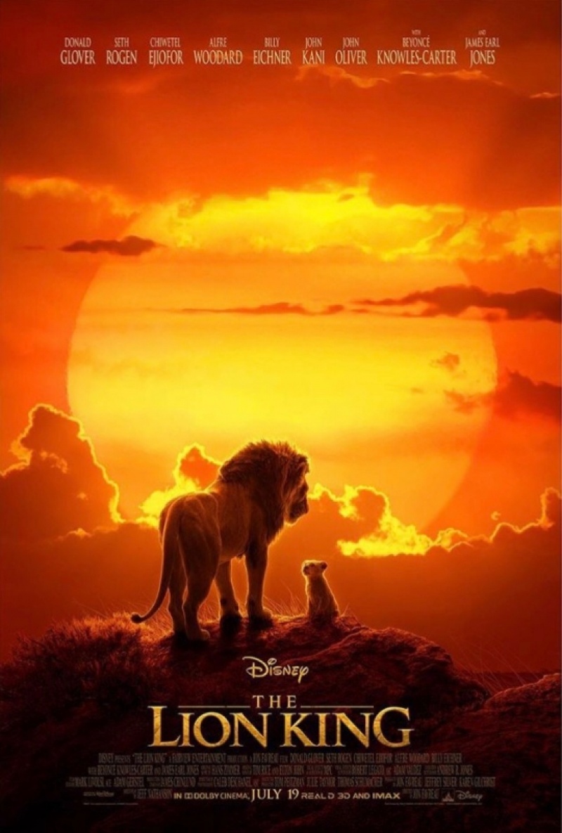 真人版電影《獅子王》改編自迪士尼於1994年推出的同名動畫作品。（截自獅子王 IG）
