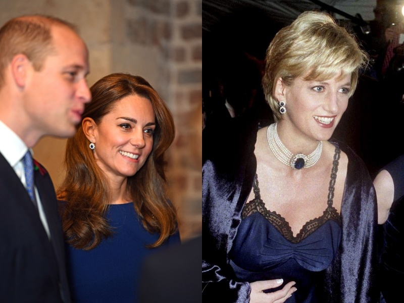 凱特、梅根王妃同穿皇室藍撞衫了！妯娌大戰心機焦點全在「這個小地方」