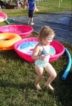 小孩也能在玩水區開心嬉戲。