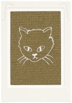 貓咪卡片眼影（002）（C橄欖色）