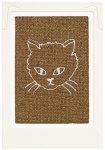 貓咪卡片眼影（002）（D深褐色）