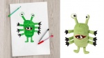 來自荷蘭的Koen，像是青蛙又像是知名微生物皮老闆的可愛幻想。（圖片擷取自IKEA）