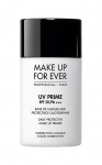 MAKE UP FOR EVER高效防曬隔離乳（潤色版）SPF30／1,550元
以有機礦物過濾達到物理性防曬功效，添加漢葒魚腥草萃取物搭配玻尿酸的複合保濕精華，加上有機聚合物，有如在臉部覆蓋上一層保護膜。