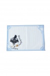 8月25日推出：ALICE夢境防汙餐墊(藍色剪影)，售價380元