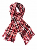 rag & bone紅色羊毛斜紋毛呢圍巾NT$14,000（品牌提供）