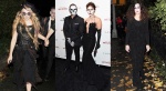 （左起）Chloe Moretz、Jennifer Lopez 、Liv Tyler都以應景的鬼魅風現身萬聖節派對。 