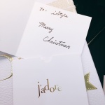Dior耶誕卡片書寫服務