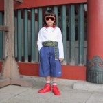 40萬網友狂推！最「小」、最「老」人氣時尚部落客，日本人愛打扮無極限！ 6歲