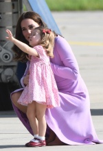 夏綠蒂小公主的洋裝風超可愛！