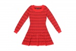 Juicy Couture紅色圖紋連身洋裝，價格店洽。